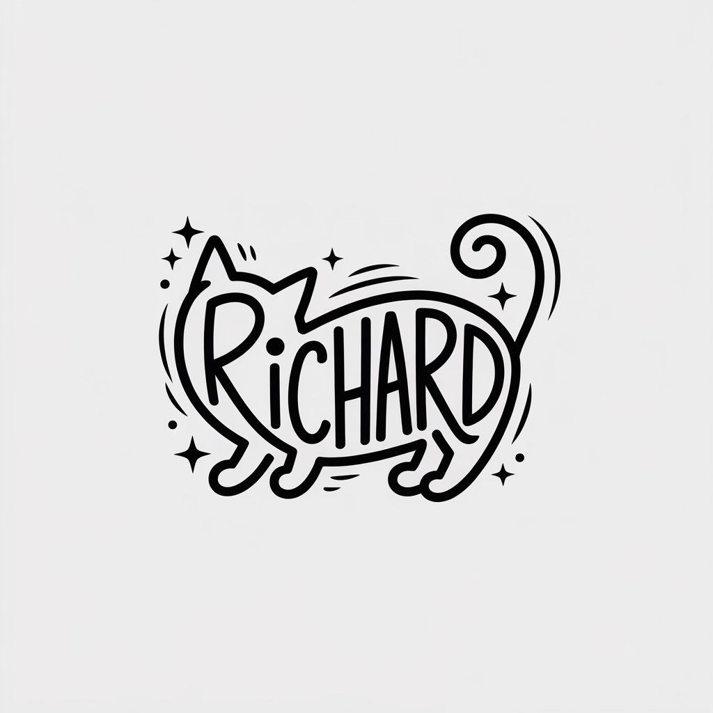 手绘涂鸦风格logo设计