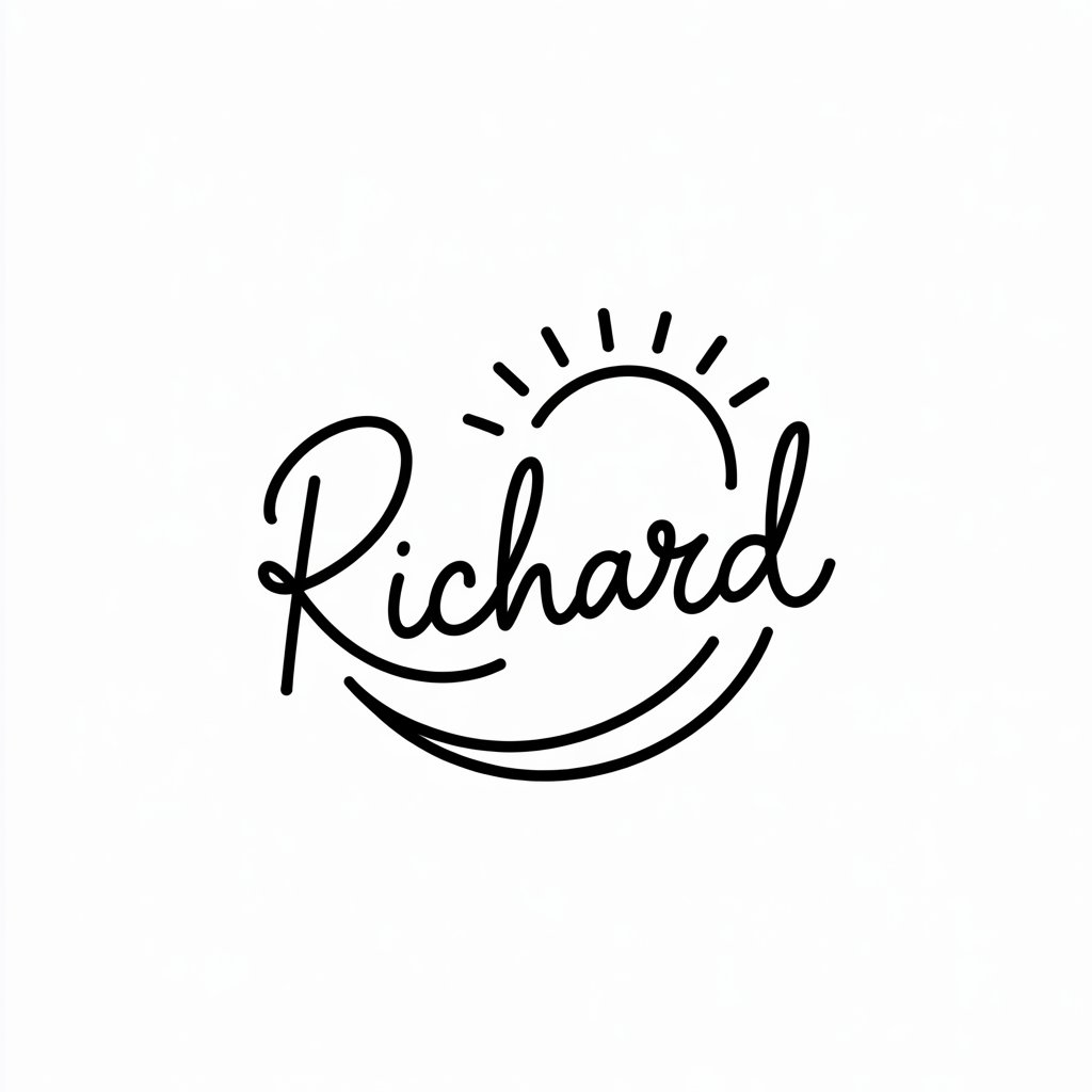 极简线条艺术logo